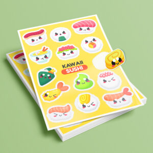 彩色貼紙, sticker printing, self-adhesive label, 貼紙設計, 香港