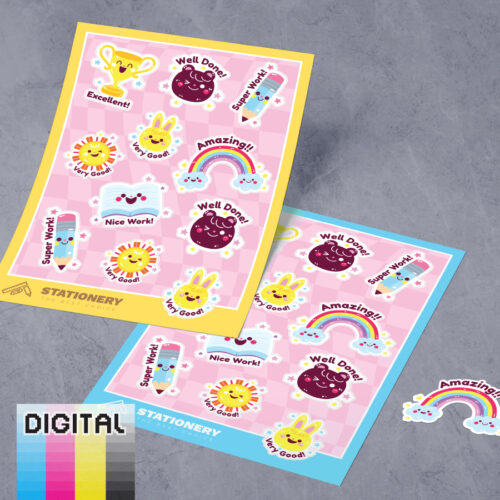 急單貼紙, 特急貼紙, 貼紙印刷, 少數量貼紙印刷, 急印貼紙, 姓名貼紙, urgent printing sticker, digital sticker, 急印, 香港