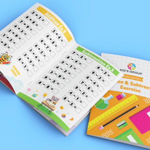 騎馬釘書刊, 騎釘書印刷, 書本印刷, 印練習書, saddle stitching booklet, 柯式書刊, 香港印刷, 印刷公司